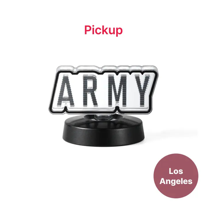[BTS] [LOS ANGELES] BTS OFFICIAL LIGHT STICK VER.4 PARTS (ARMY ver.)
