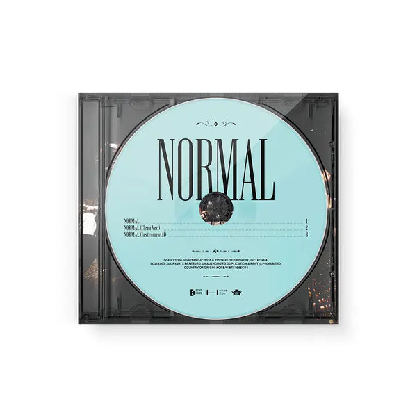[BTS] BTS NORMAL - Original & Instrumental Single CD