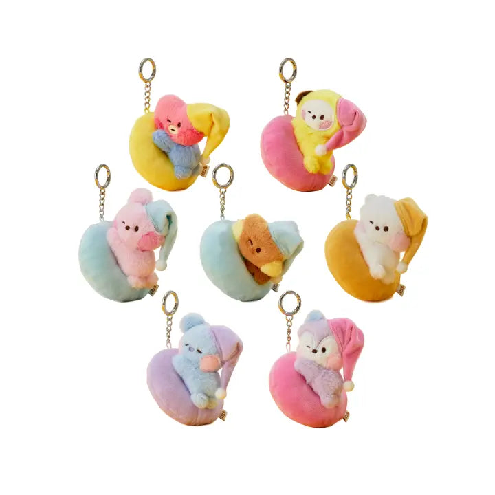 [BTS] mini minini Plush Keyring Chill Break