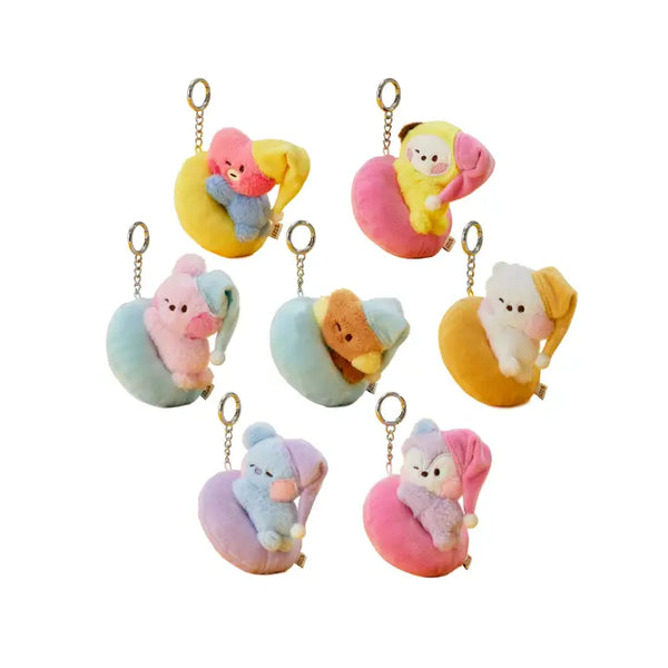 [BTS] mini minini Plush Keyring Chill Break