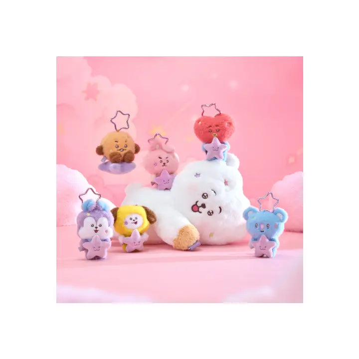 [BTS] PURPLE STAR PLUSH KEYRING THE JOURNEY