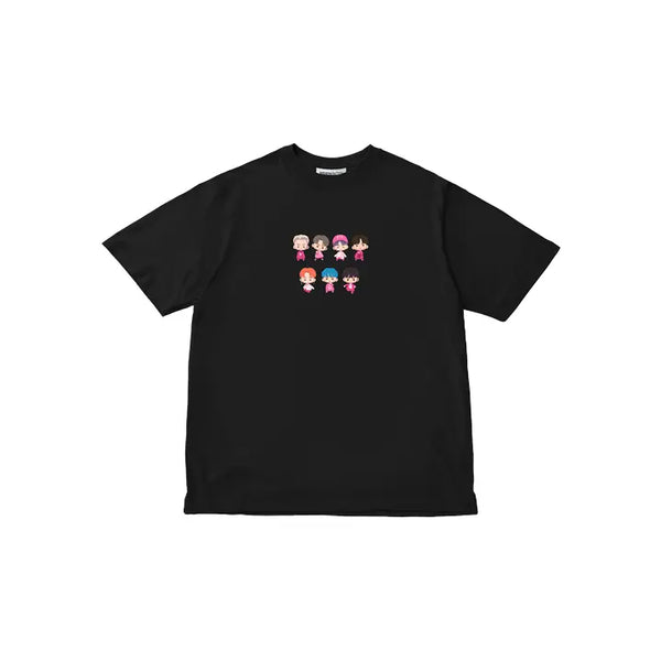 [BTS] [In the SEOM] OVERSIZED T-SHIRT (BLACK) (Boy With Luv Ver.)