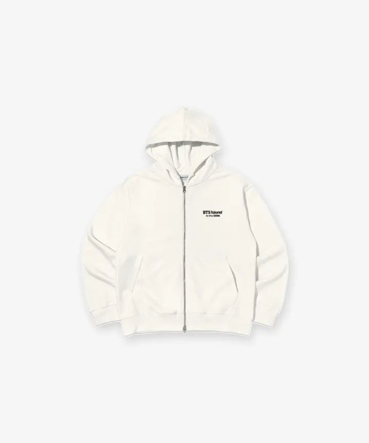 [BTS] [In the SEOM] ZIP-UP HOODIE (IVORY)