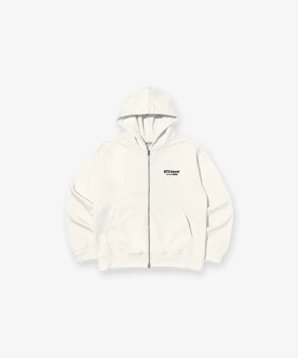 [BTS] [In the SEOM] ZIP-UP HOODIE (IVORY)