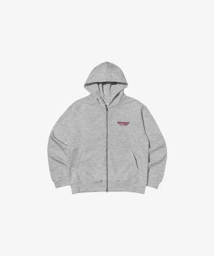 [BTS] [In the SEOM] ZIP-UP HOODIE (GREY)