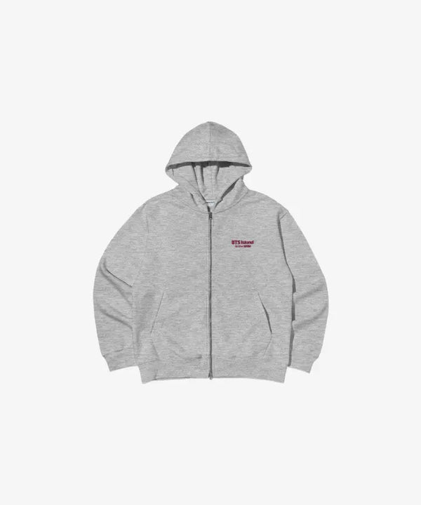 [BTS] [In the SEOM] ZIP-UP HOODIE (GREY)