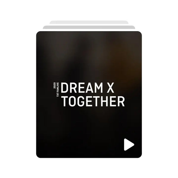 [TOMORROW X TOGETHER] 2020 TXT FANLIVE DREAM X TOGETHER