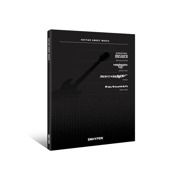[ENHYPEN] Guitar Sheet Music : ENHYPEN (Package)