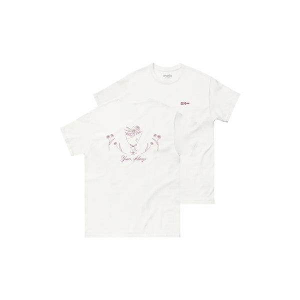 [ENHYPEN] [JAY] Flower Bouquet S/S Tee (Pink)