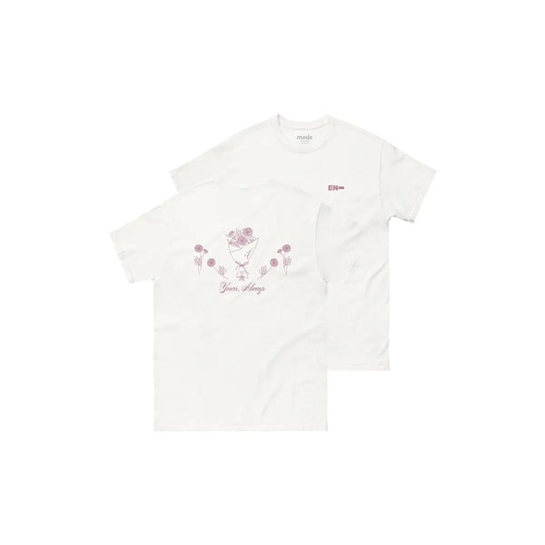 [ENHYPEN] [JAKE] Flower Bouquet S/S Tee (Pink)