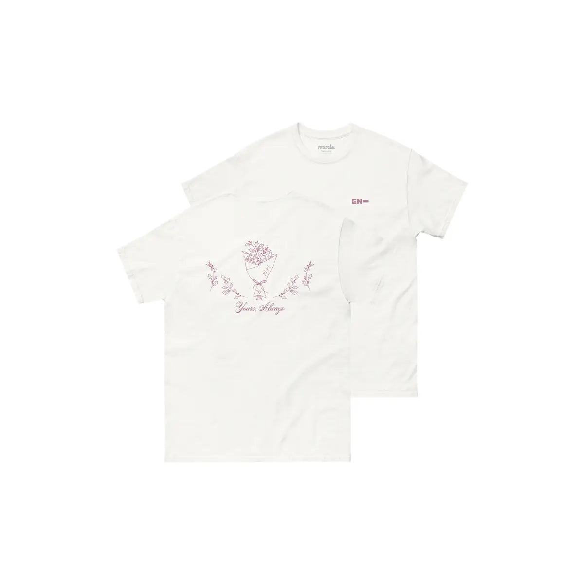 [ENHYPEN] [NI-KI] Flower Bouquet S/S Tee (Pink)