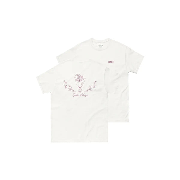 [ENHYPEN] [NI-KI] Flower Bouquet S/S Tee (Pink)