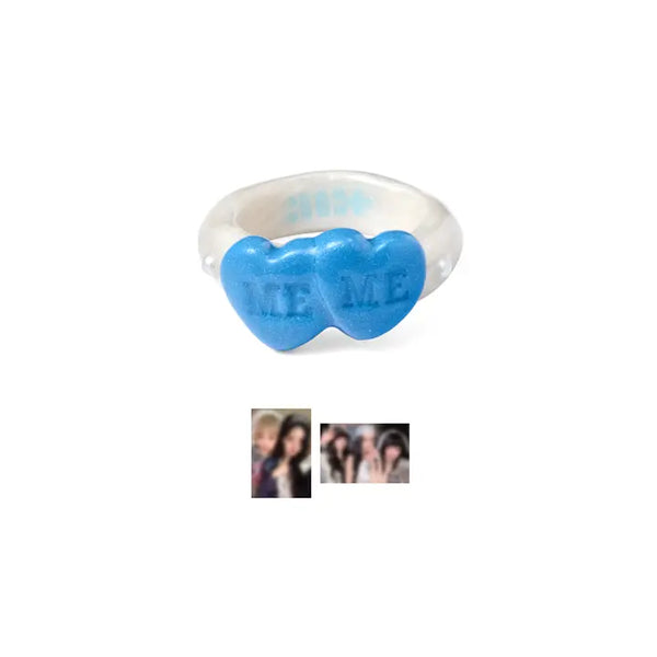 [ILLIT] [ILL X NFF] Double Heart Ring