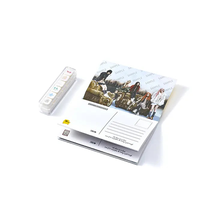 [ILLIT] Stamp & Post Card Set