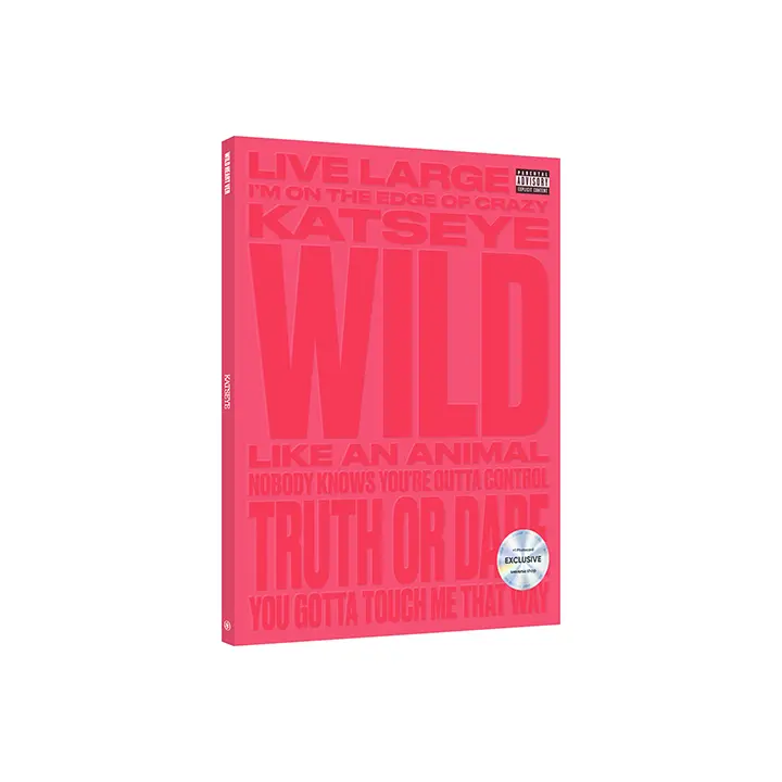 [KATSEYE] KATSEYE - WILD - Wild heart ver. (Weverse Exclusive)
