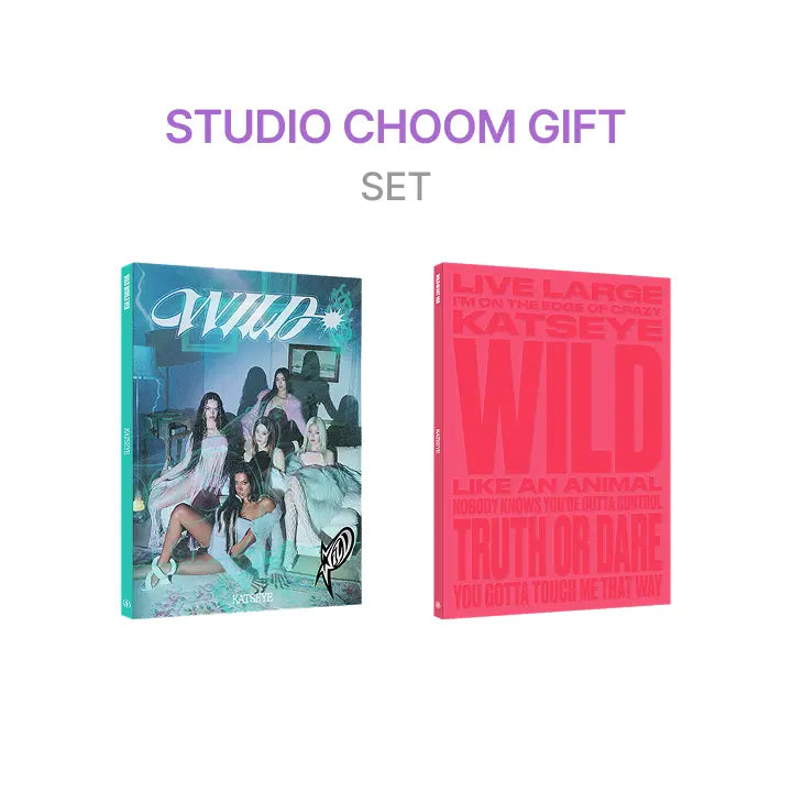 [KATSEYE] [STUDIO CHOOM GIFT] 'WILD' (Set)