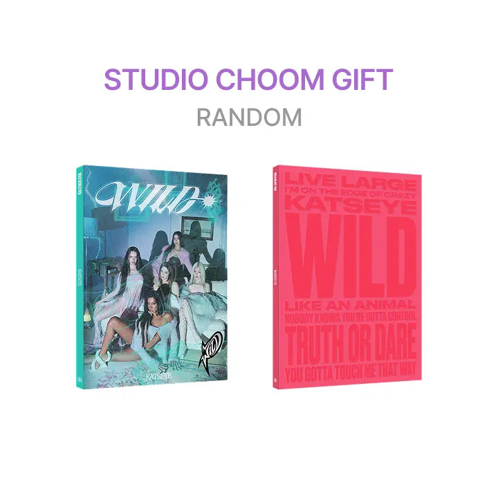 [KATSEYE] [STUDIO CHOOM GIFT] 'WILD' (Random)