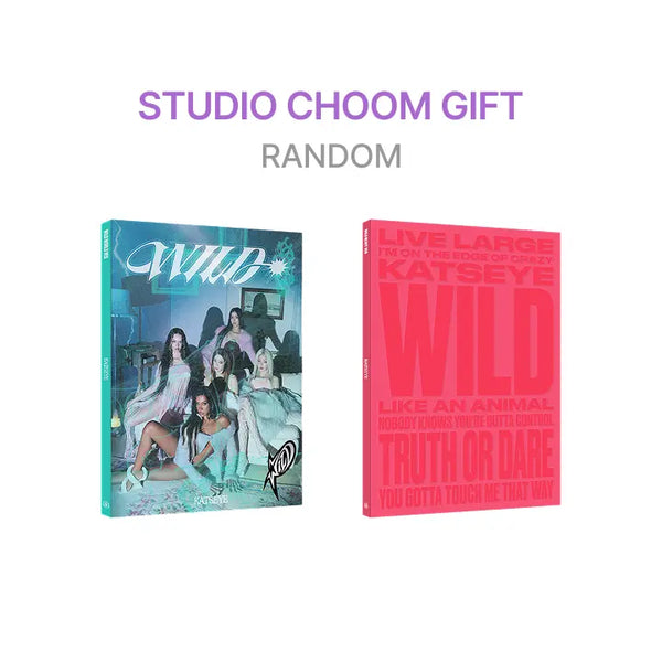[KATSEYE] [STUDIO CHOOM GIFT] 'WILD' (Random)