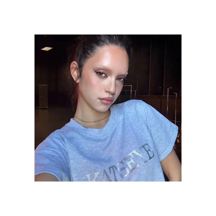 [KATSEYE] KATSEYE Gray Crop Tee