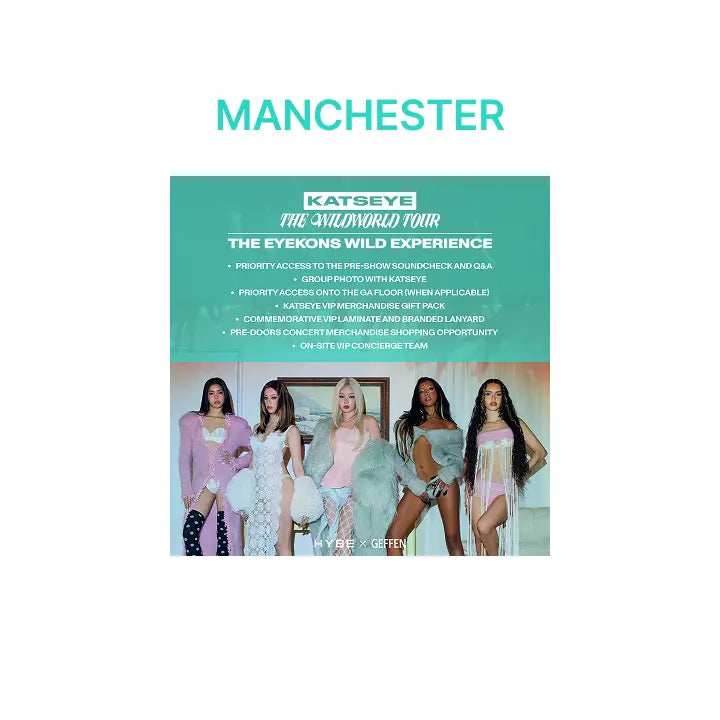 [KATSEYE] [Manchester] THE EYEKONS WILD EXPERIENCE - Sep. 6th