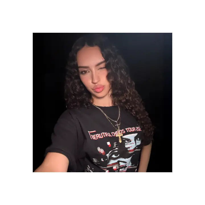 [KATSEYE] Distressed S/S T-shirt