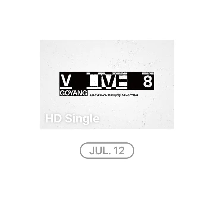 [SEVENTEEN] 2026 VERNON THE 8 [V8] LIVE - GOYANG HD Single-view (JUL. 12)