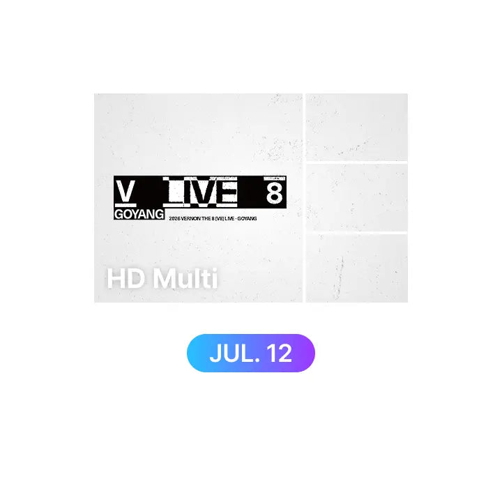 [SEVENTEEN] 2026 VERNON THE 8 [V8] LIVE - GOYANG HD Multi-view (JUL. 12)