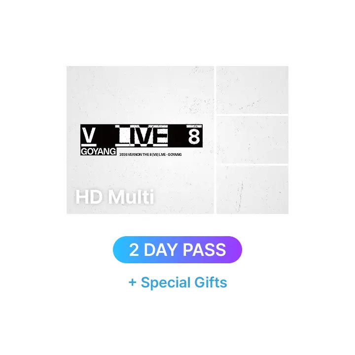 [SEVENTEEN] 2026 VERNON THE 8 [V8] LIVE - GOYANG HD Multi-view (2 DAY PASS) + Special Gifts