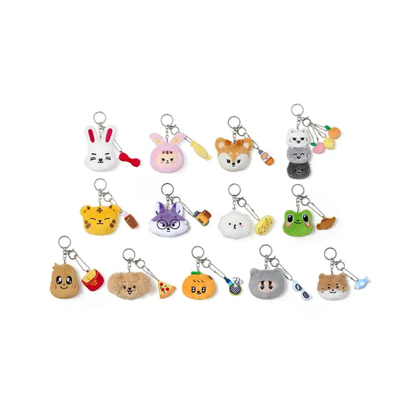 [SEVENTEEN] Face Plush Keyring