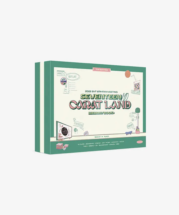 [SEVENTEEN] 2022 〈SEVENTEEN in CARAT LAND〉 MEMORY BOOK+ DVD
