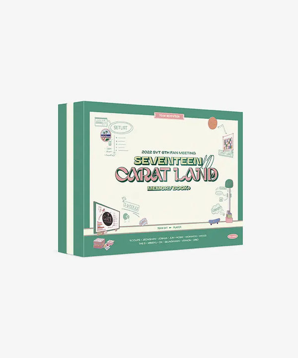 [SEVENTEEN] 2022 〈SEVENTEEN in CARAT LAND〉 MEMORY BOOK+ DVD