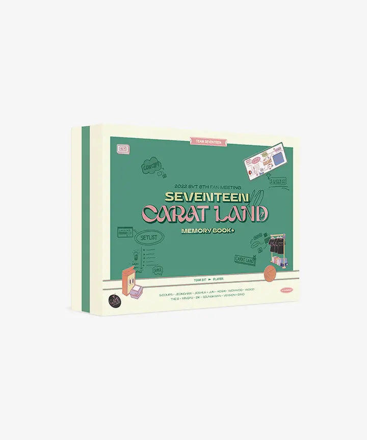 [SEVENTEEN] 2022 〈SEVENTEEN in CARAT LAND〉 MEMORY BOOK+ DIGITAL CODE