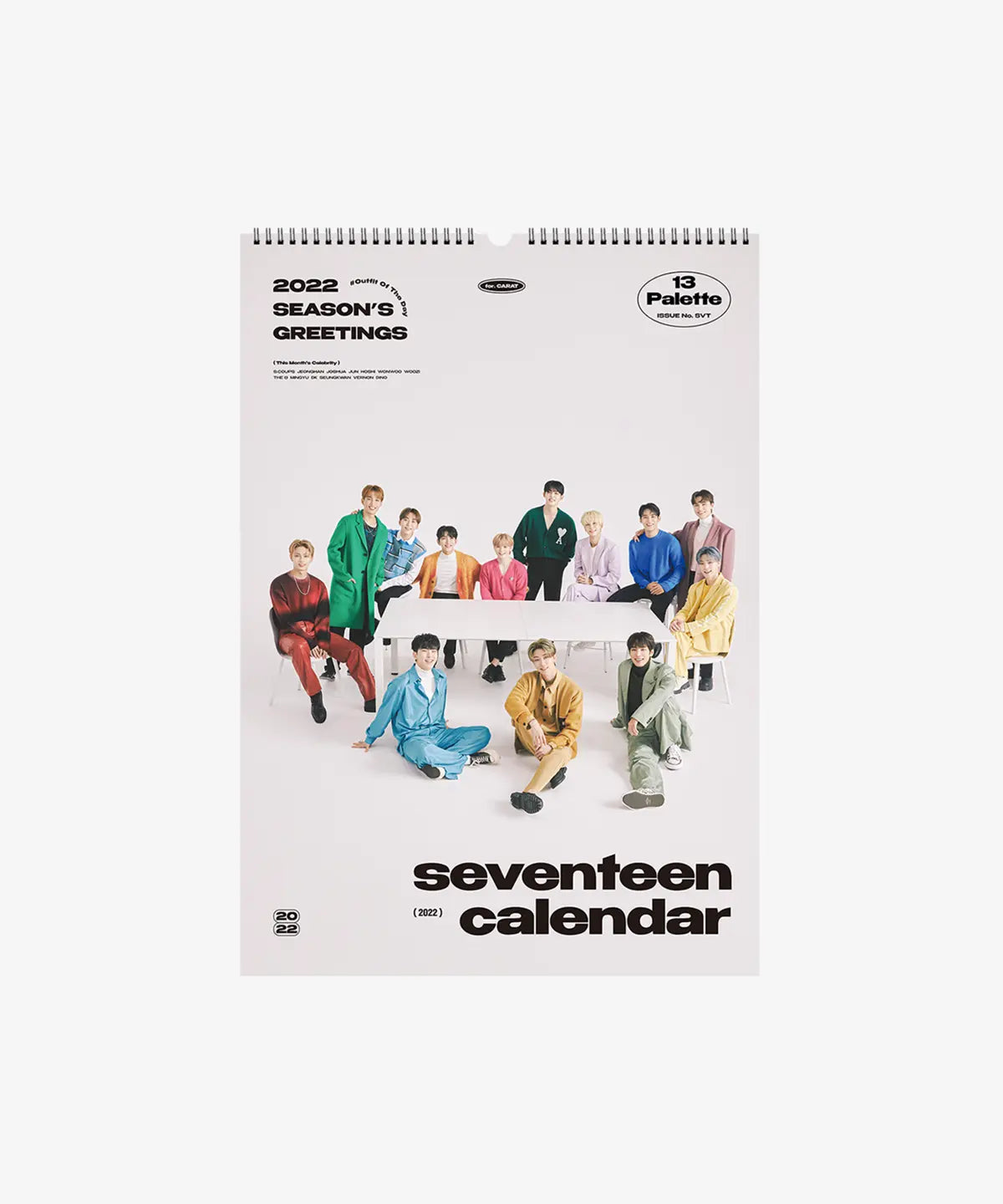 [SEVENTEEN] SEVENTEEN 2022 WALL CALENDAR