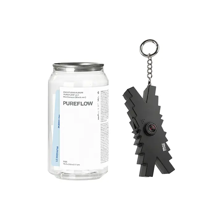 [LE SSERAFIM] 2nd Studio Album 'PUREFLOW' pt.1 Mini Camera (Black ver.)