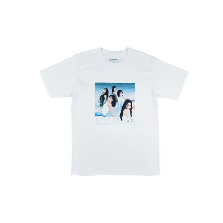 [LE SSERAFIM] [US Exclusive] Photo S/S T-Shirt (White)