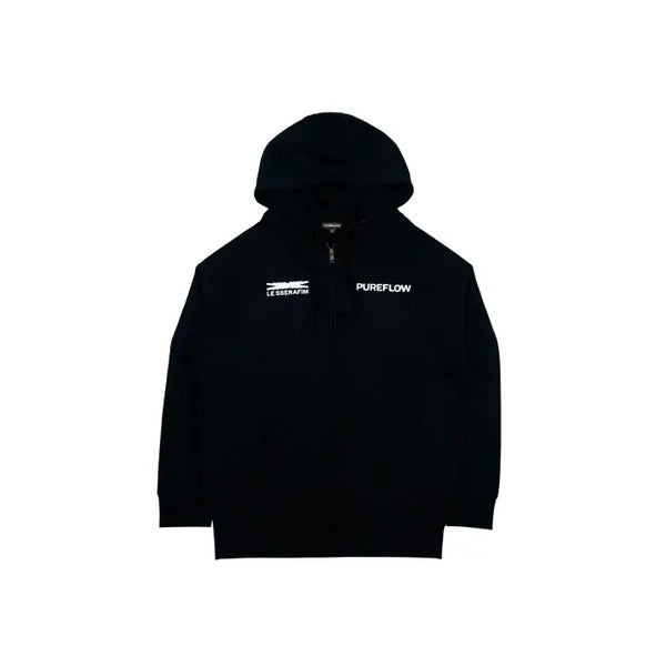 [LE SSERAFIM] [US Exclusive] Zip-up Hoodie (Black)