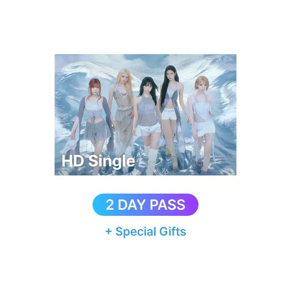 [LE SSERAFIM] 2026 LE SSERAFIM TOUR ‘PUREFLOW’ IN INCHEON HD Single-view 2 DAY PASS + Special Gifts