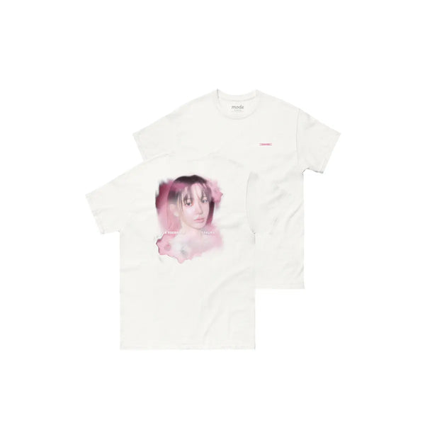 [LE SSERAFIM] [SAKURA] Flower Portrait S/S Tee (White)