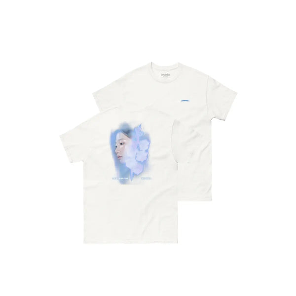 [LE SSERAFIM] [KAZUHA] Flower Portrait S/S Tee (White)