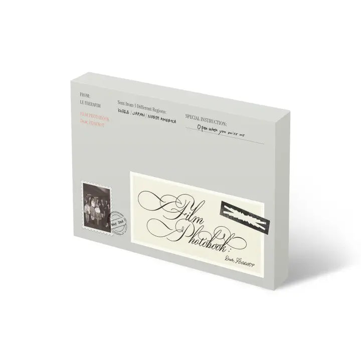 [LE SSERAFIM] LE SSERAFIM 'FILM PHOTOBOOK : Dear, FEARNOT'