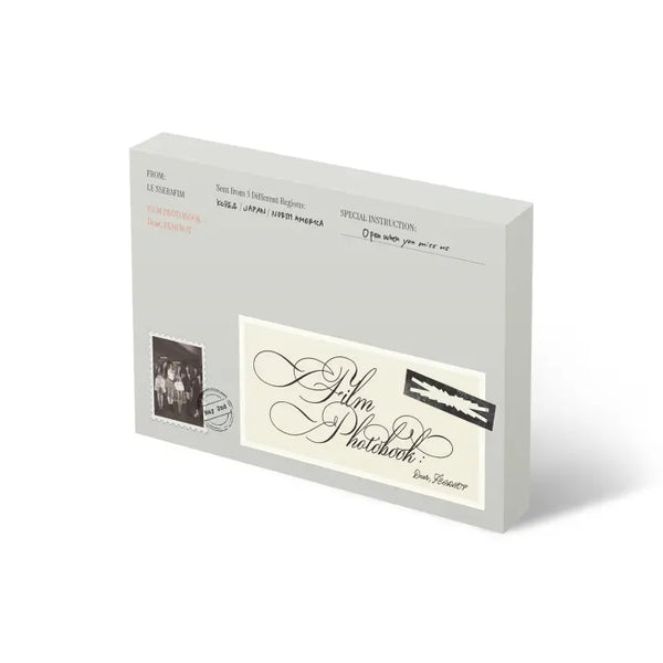 [LE SSERAFIM] LE SSERAFIM 'FILM PHOTOBOOK : Dear, FEARNOT'