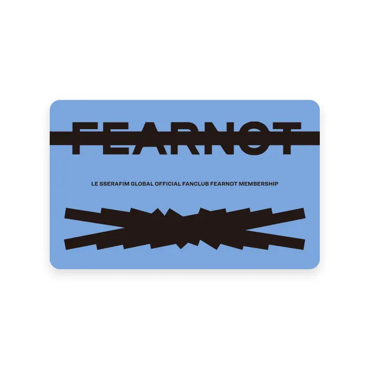 [LE SSERAFIM] FEARNOT MEMBERSHIP (JP)