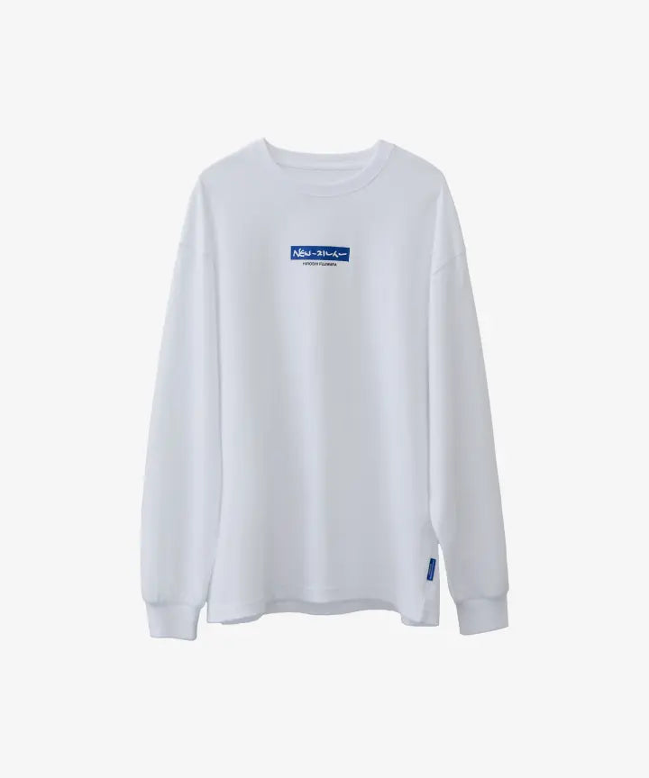 [NewJeans] NewJeans X Hiroshi Fujiwara COLLER LONG SLEEVE T-SHIRTS VER.2