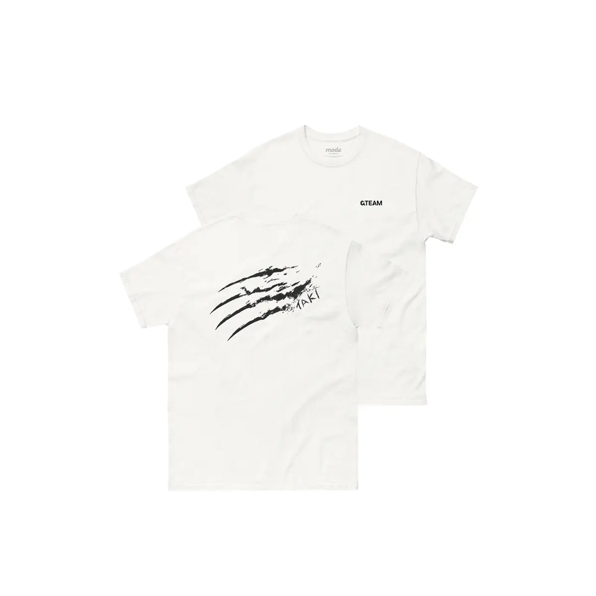 [&TEAM] [TAKI] Imprint S/S Tee (White)