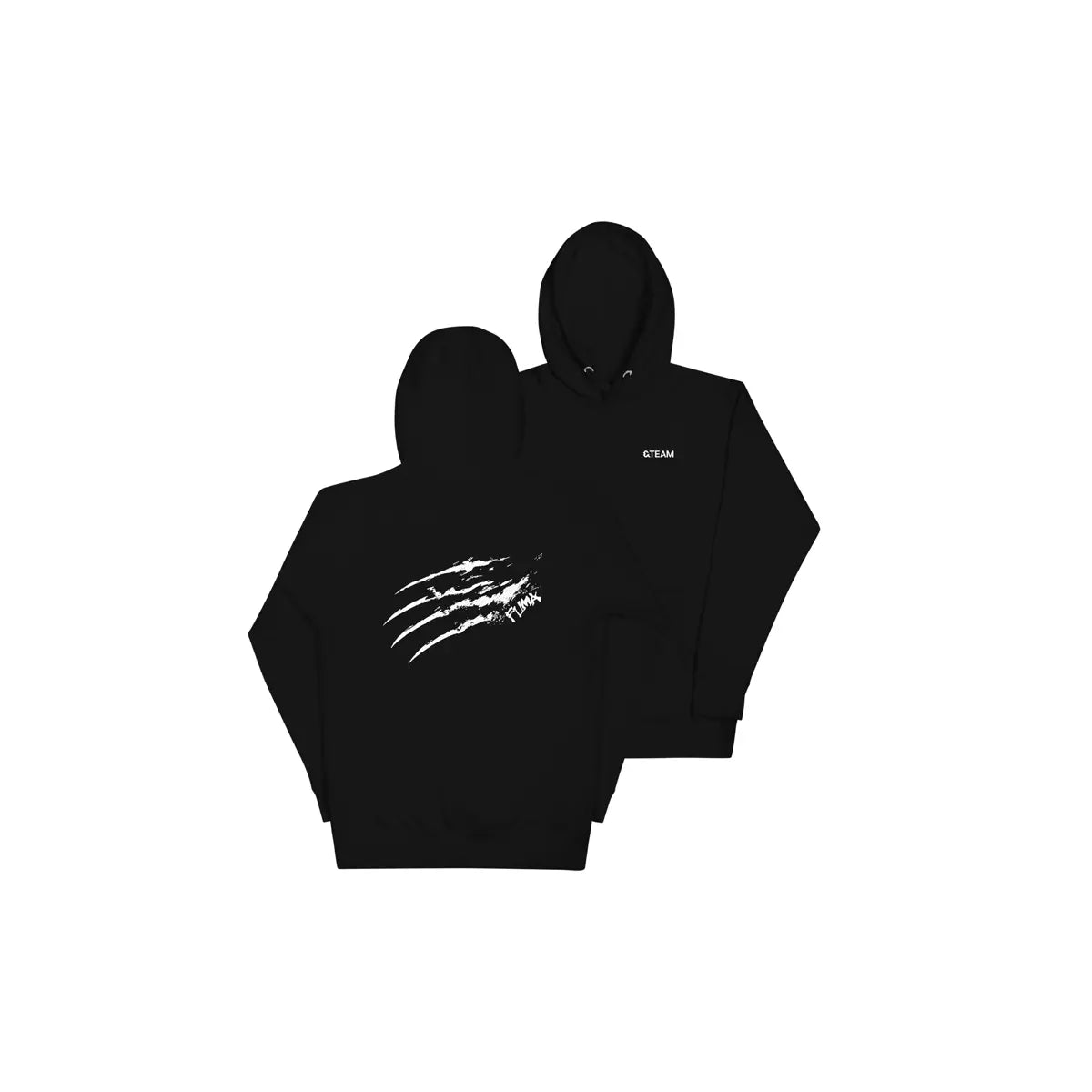 [&TEAM] [FUMA] Imprint Hoodie (Black)