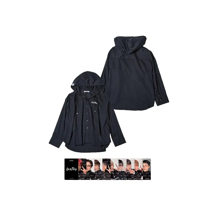 [&TEAM] HOODED SHIRT