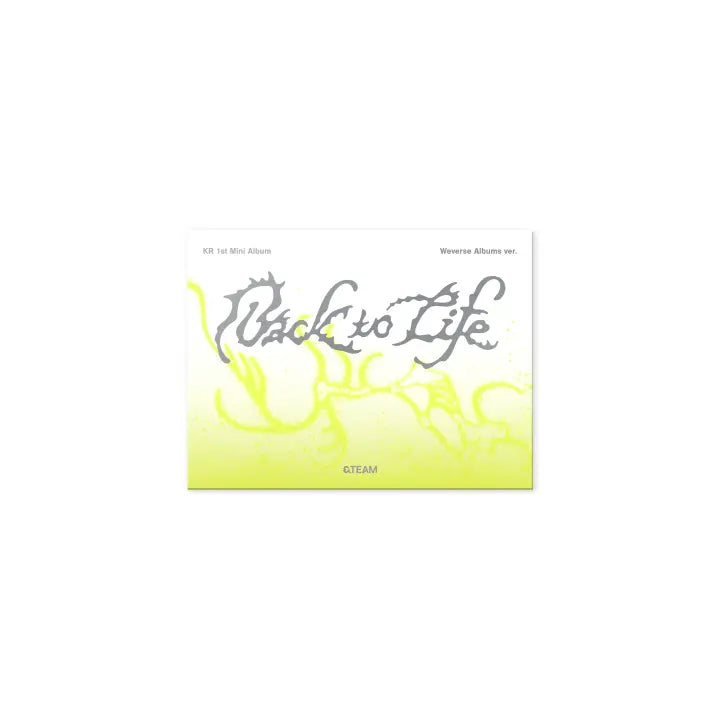[&TEAM] KR 1st Mini Album 'Back to Life' Photocard Box (Weverse Albums ver.)