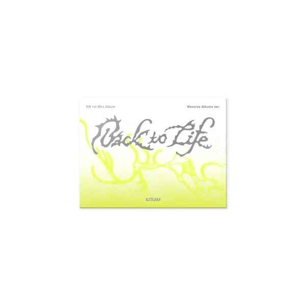 [&TEAM] KR 1st Mini Album 'Back to Life' Photocard Box (Weverse Albums ver.)