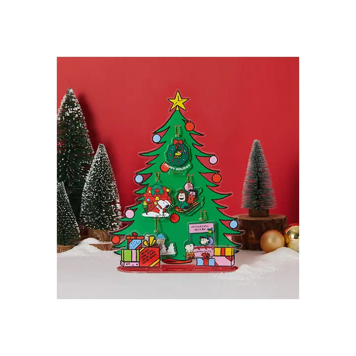 [Peanuts] Winter Edition Acrylic Christmas Tree Stand