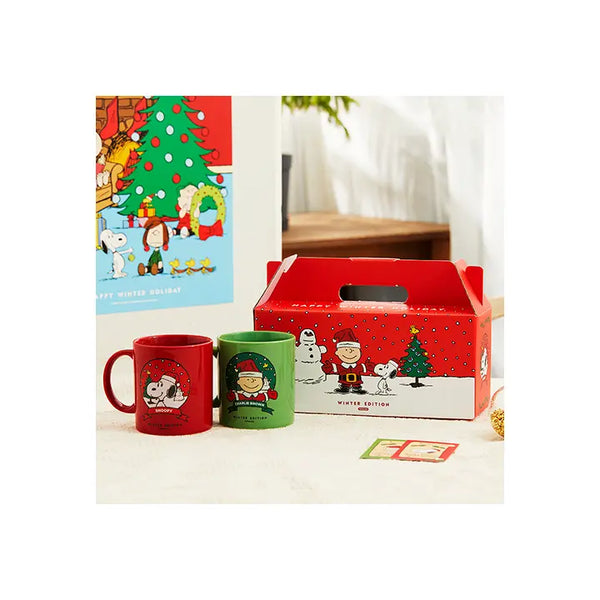 [Peanuts] Winter Edition Mug Set